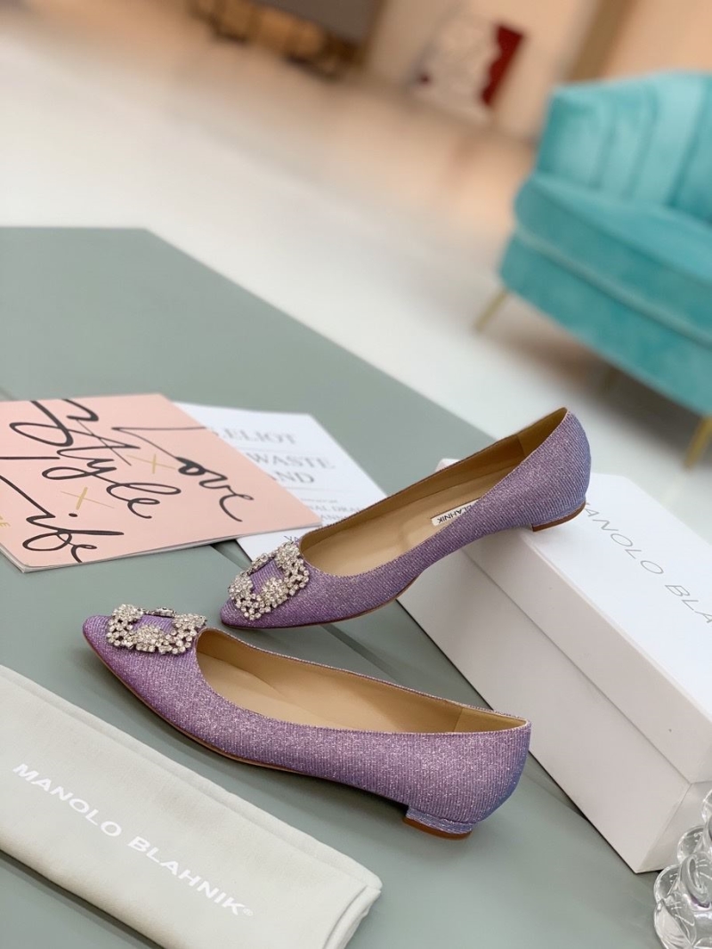 Manolo Blahnik flat shoes